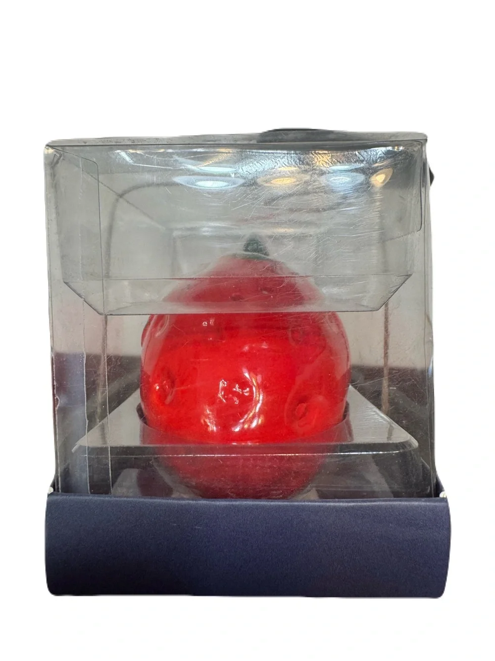 Boston Warehouse Red Strawberry Ceramic Salt and Pepper Shaker Set